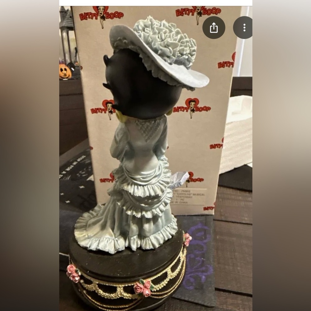 1998 Betty Boop Victorian Series Musical Figurine Vintage 1998 Limited Edition - Picture 4 of 12